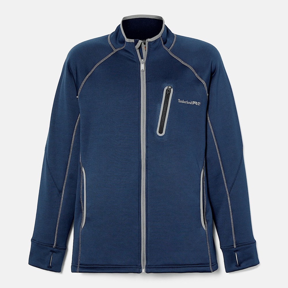 Men's Timberland PRO Reaxion Full-Zip Athletic-Fit Fleece Jacket L